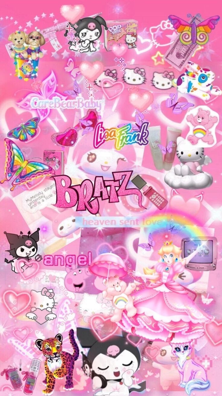 Y2k hello kitty wallpaper tumblr y2k wallpaper