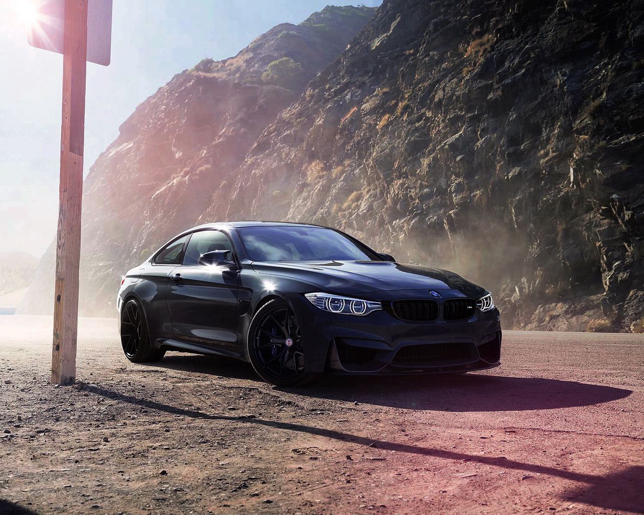 Bmw m4 black wallpapers
