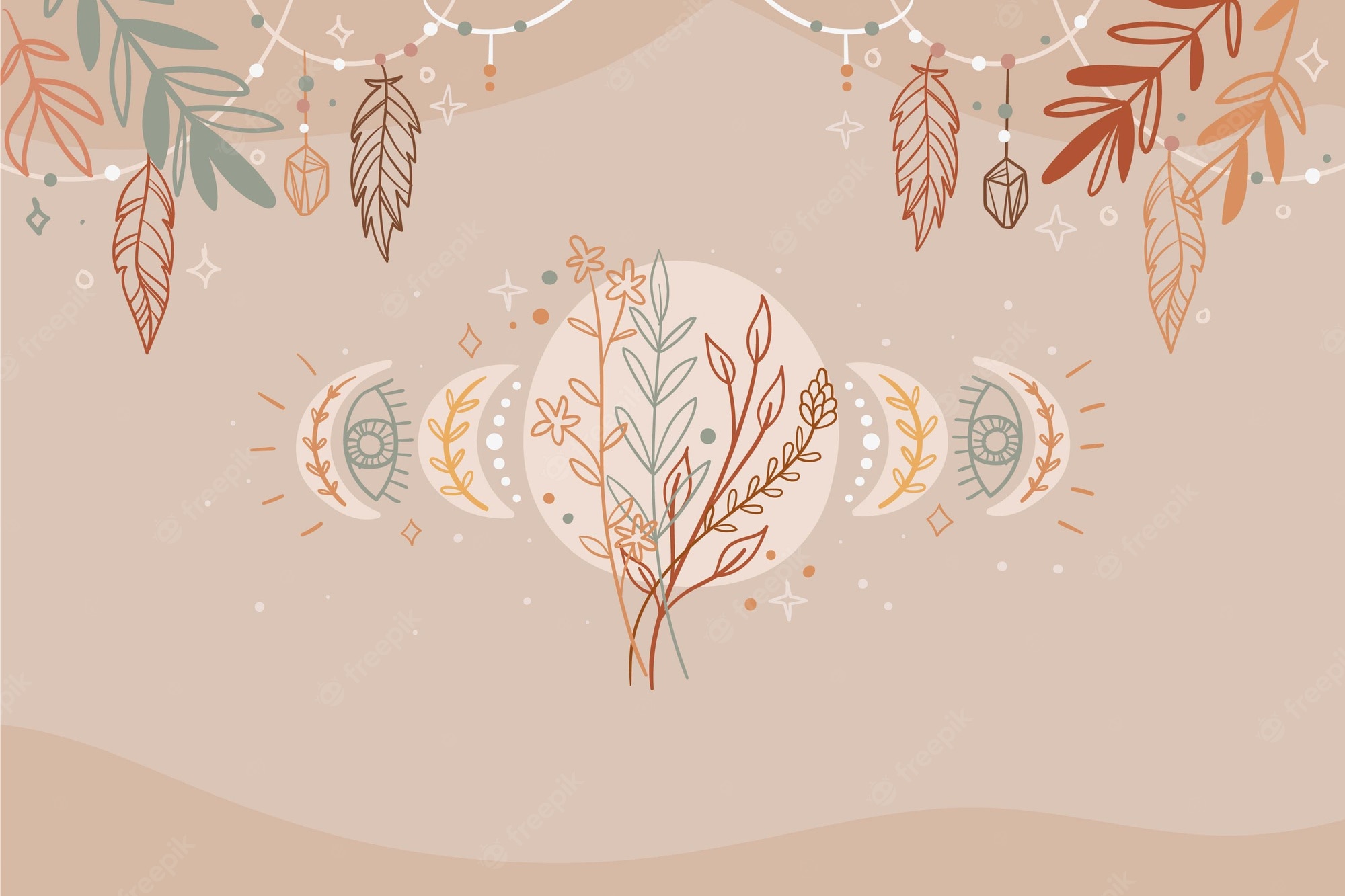 Boho fall wallpapers