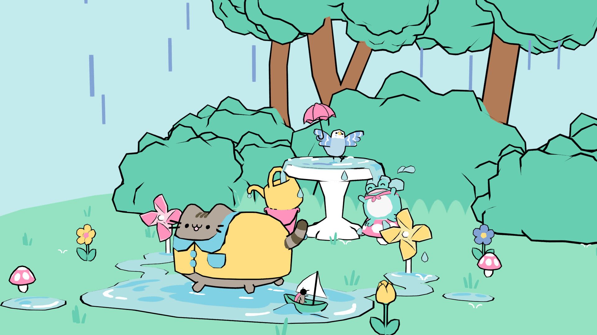 Pusheen ipad 壁纸 hd pusheen wallpapers
