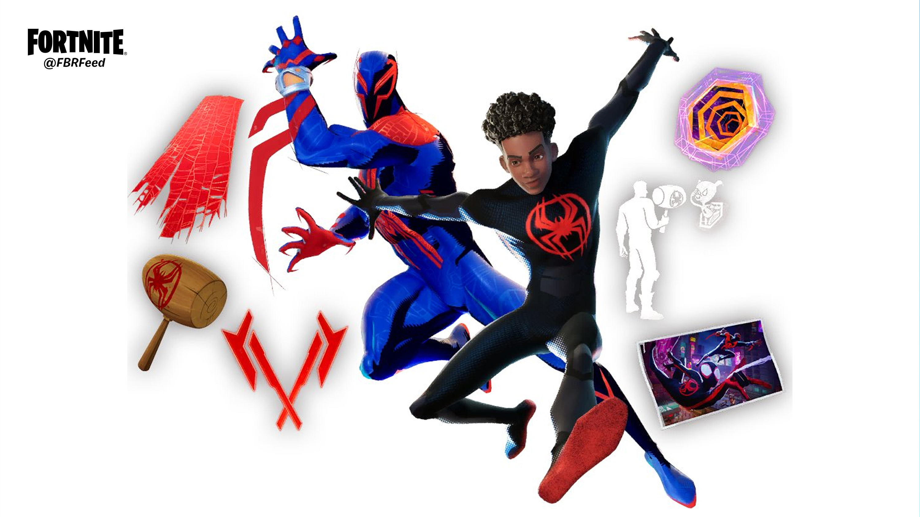 Spider Man 2099 Fortnite Wallpapers Wallpaper Cave Wp12347923 