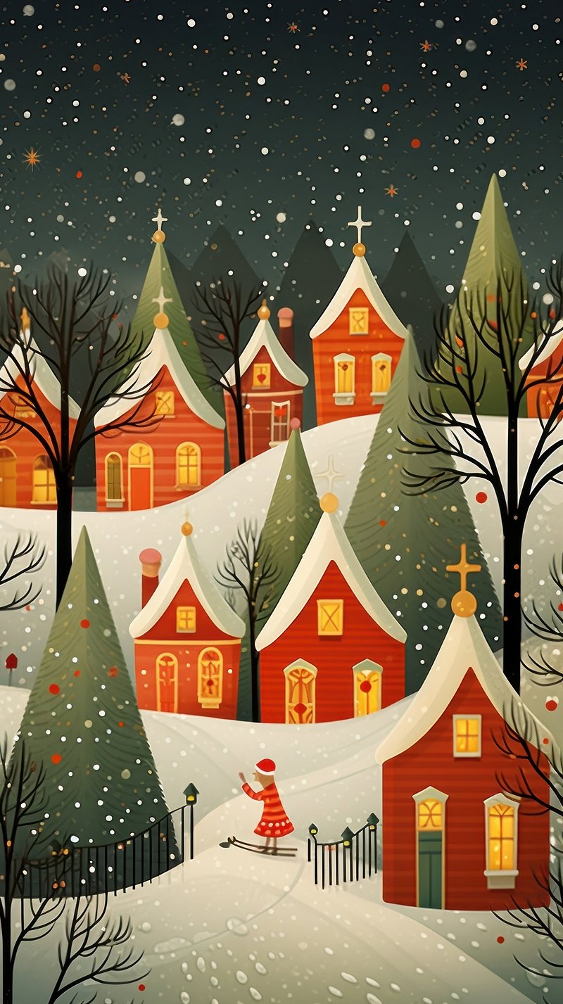 Christmas art wallpapers