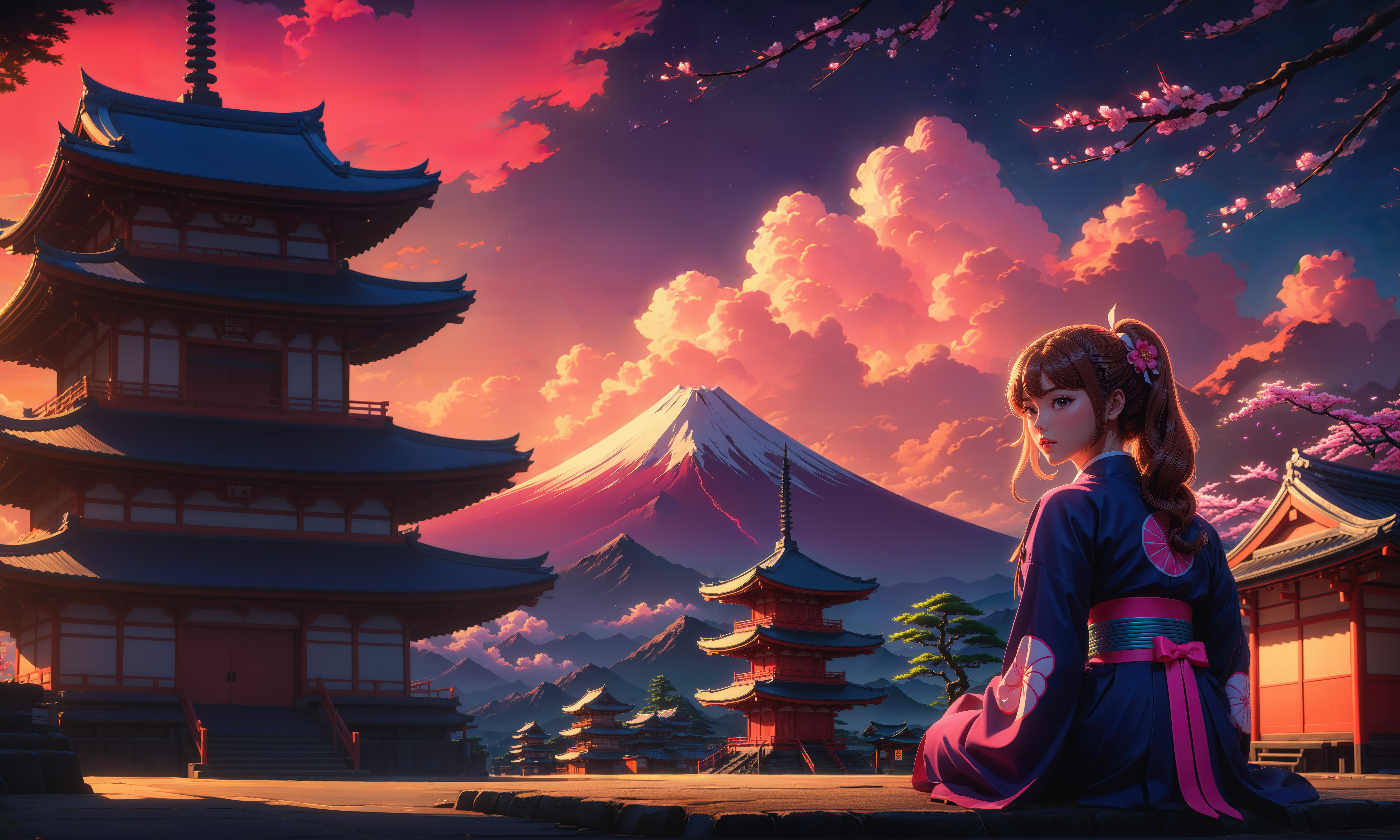 Anime 4k japan wallpapers