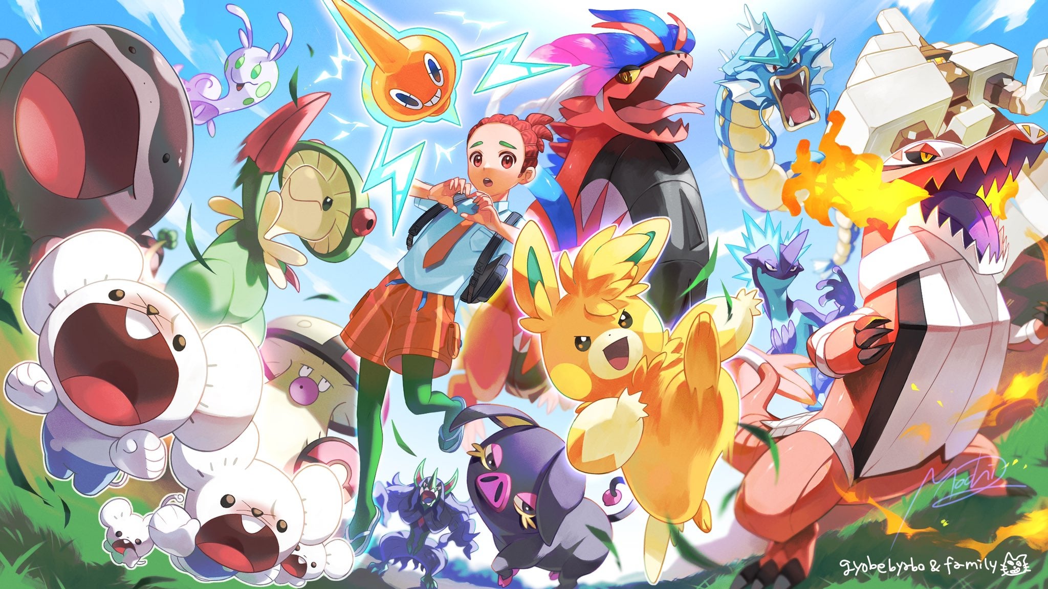 Pokémon paldea wallpapers