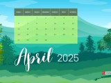 April 2025 Calendar Wallpapers Wallpaper Cave