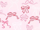 Pink Bow Desktop Wallpapers Wallpaper Cave