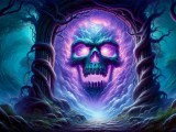 Dark Magic Skull Wallpapers Wallpaper Cave