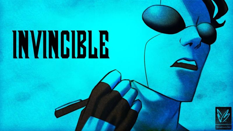 Invincible Title Card - Stunning HD Sunset Illustrations | Free Download