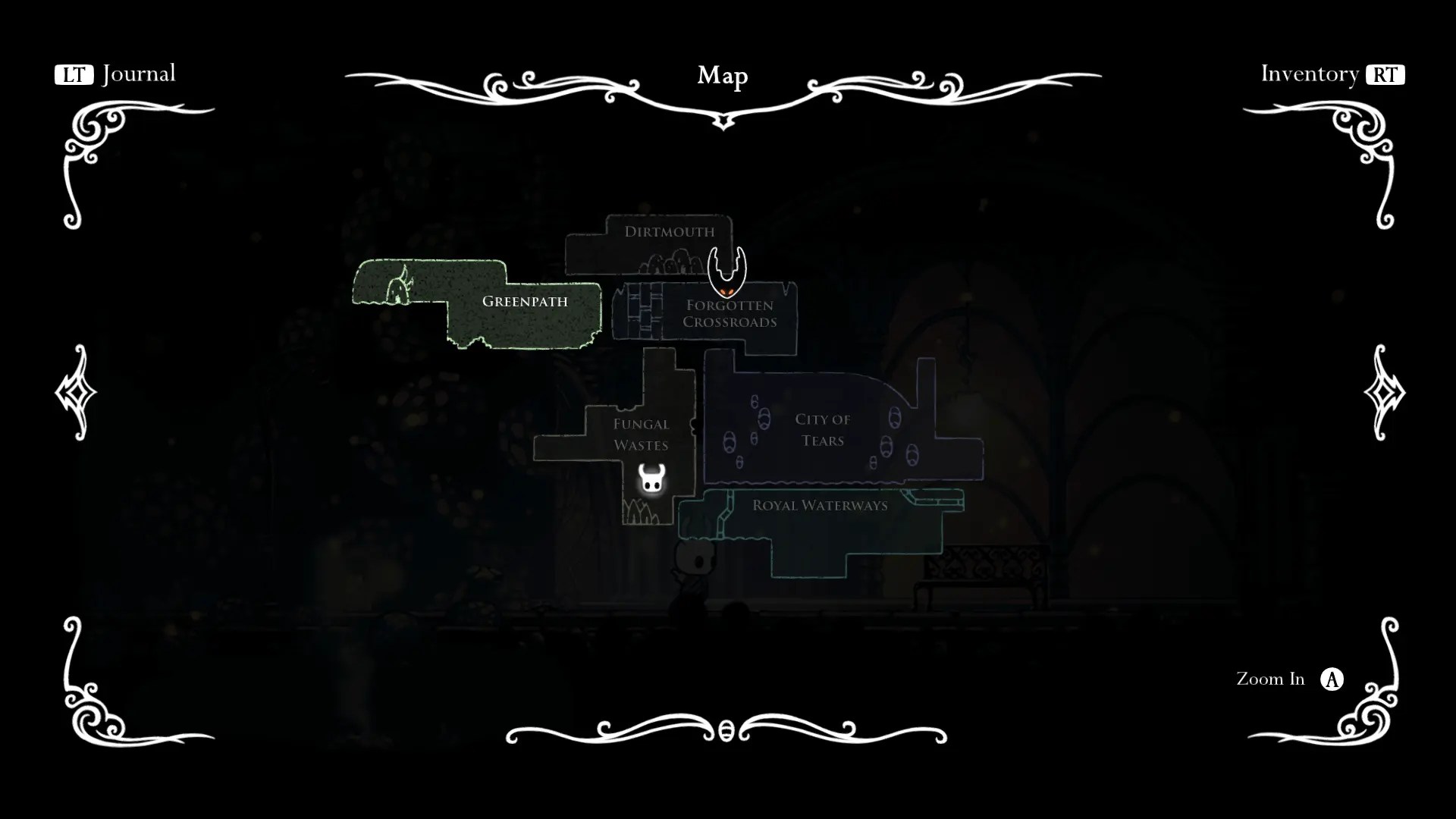Hollow Knight Map Wallpapers Wallpaper Cave.