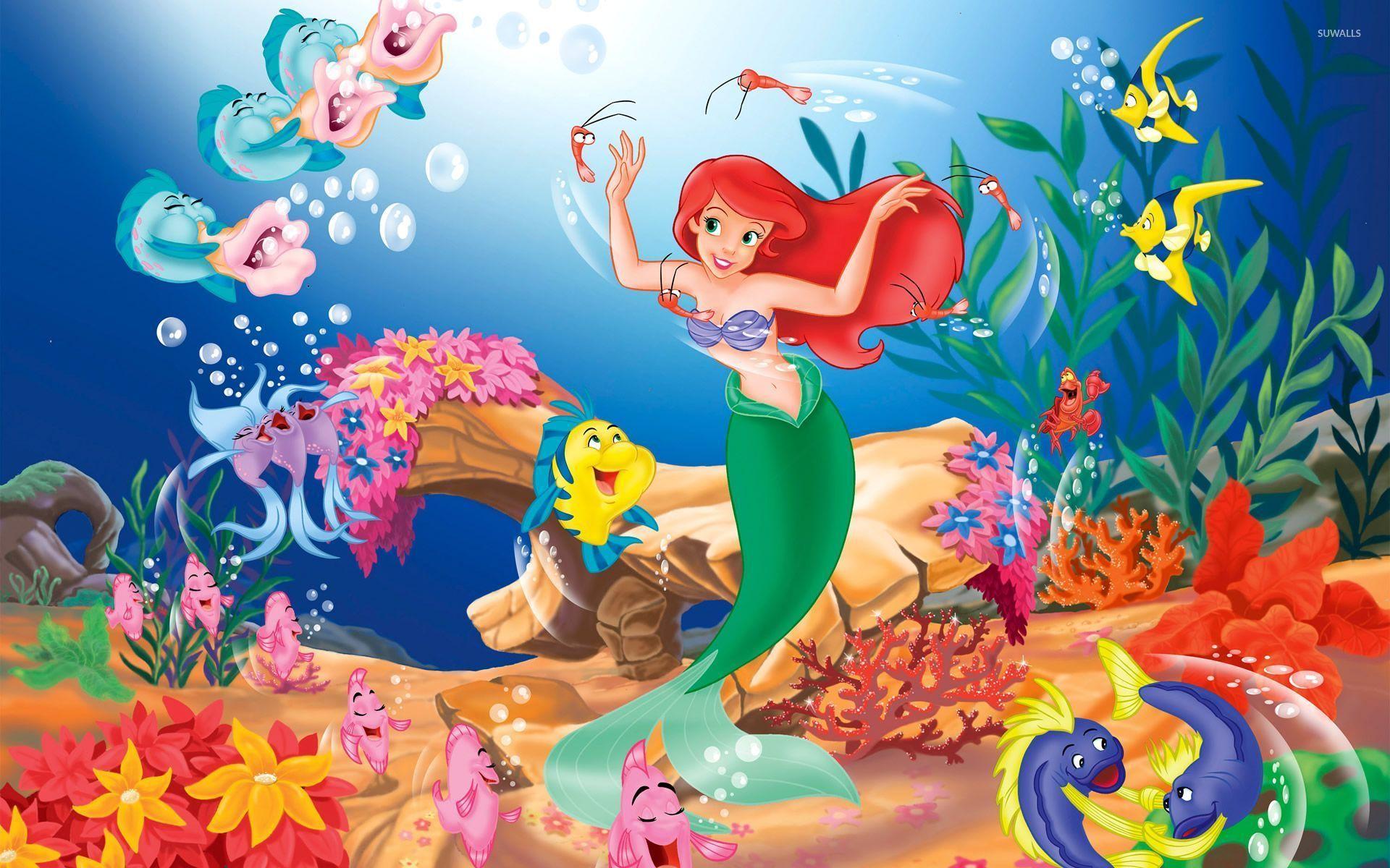 the little mermaid wallpapers wallpaper cave on the little mermaid wallpapers