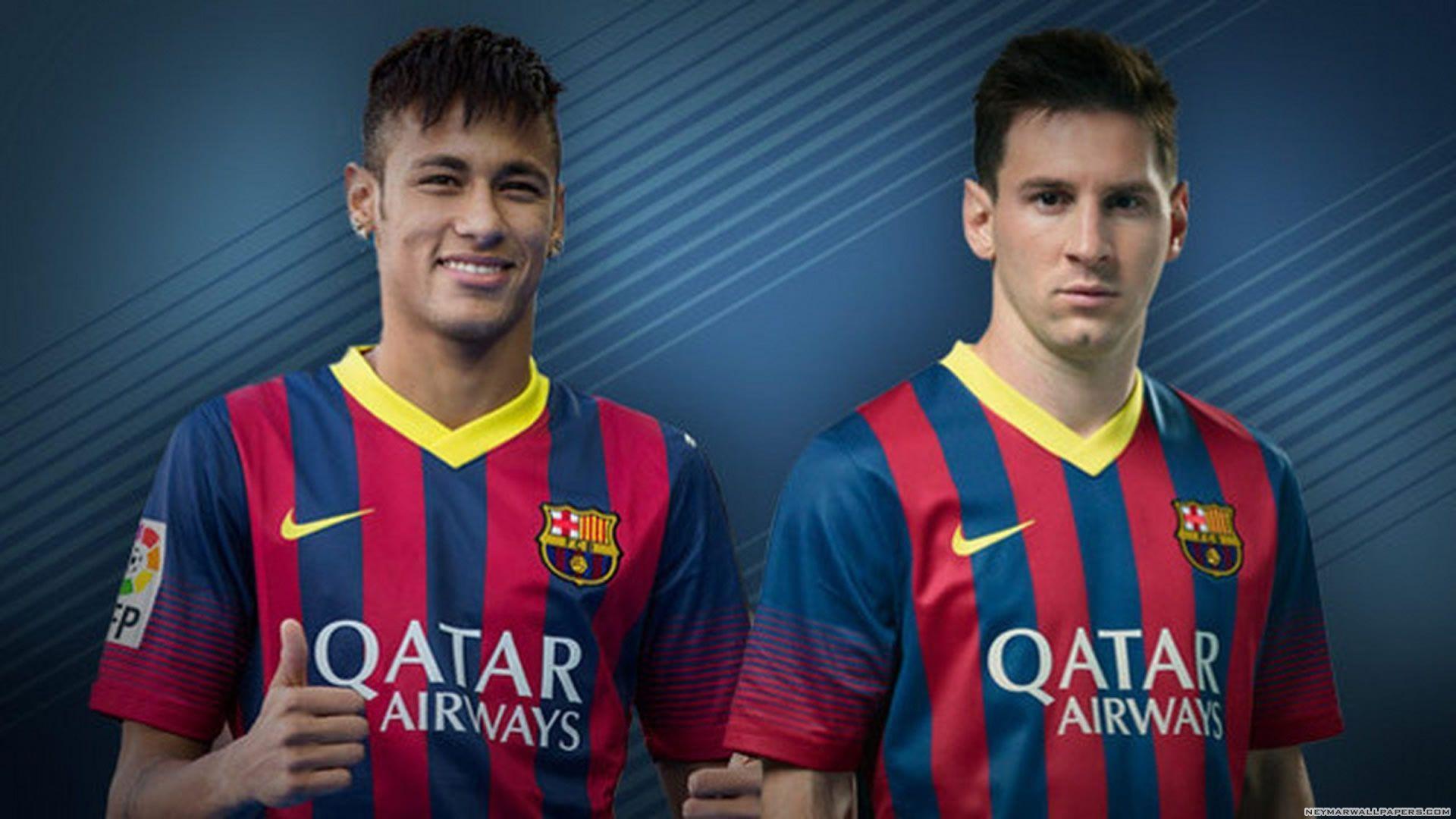 Popularitas trisula maut yang kerap disebut dengan julukan msn itu sangat … Messi And Neymar Wallpapers - Wallpaper Cave