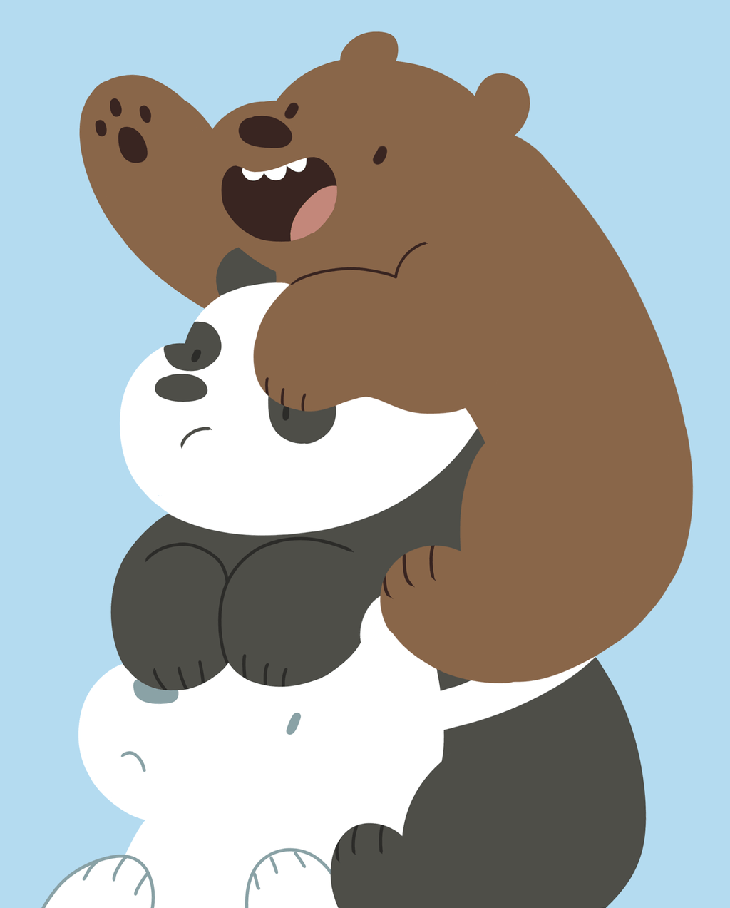 We Bare Bears Iphone Hd Wallpapers Wallpaper Cave