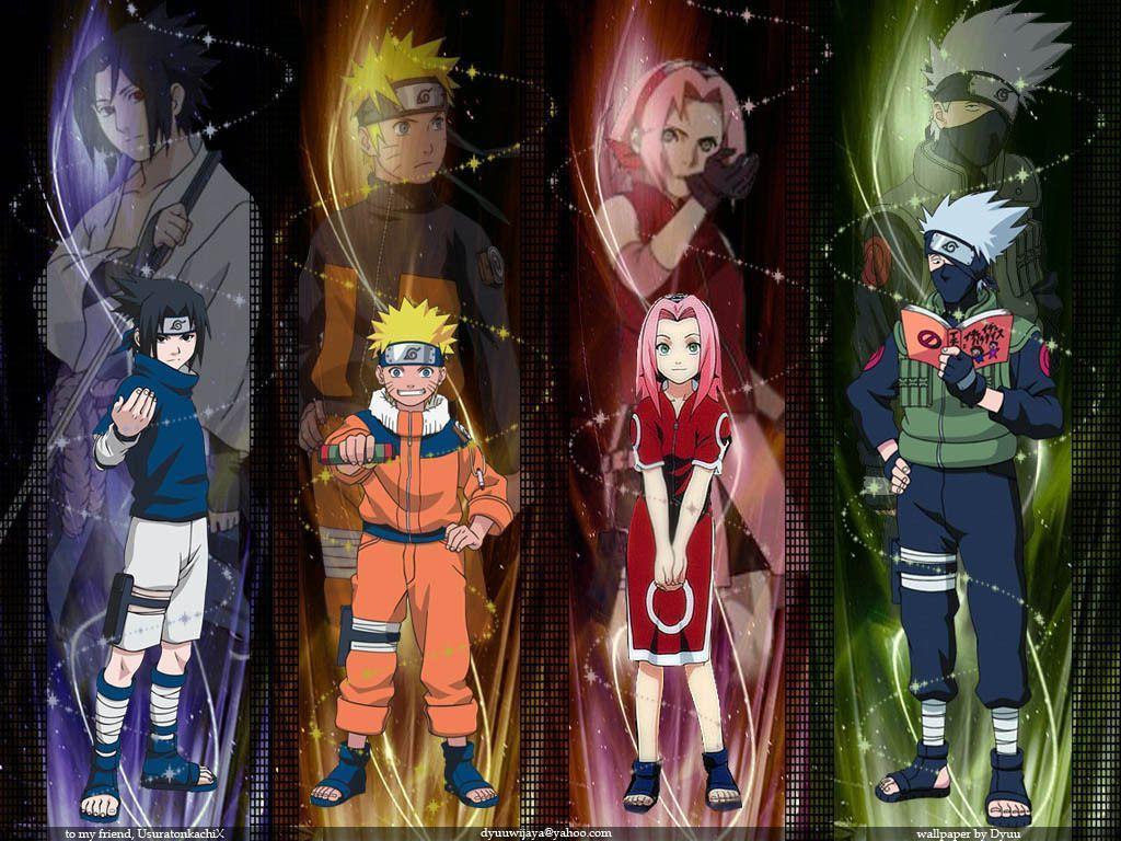 naruto team 7 wallpapers wallpaper cave on naruto team 7 wallpapers