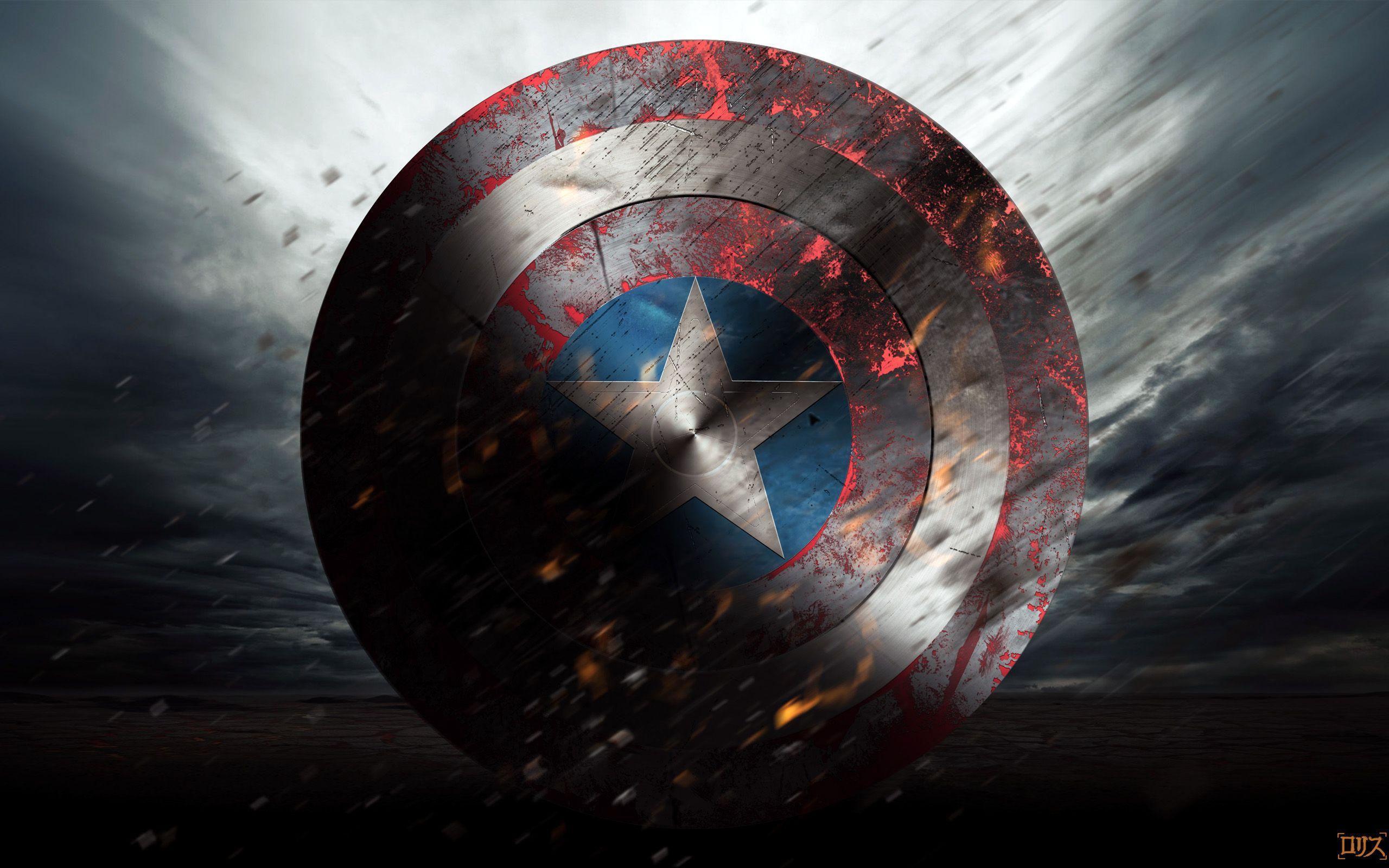 Captain America S Shield Wallpapers Wallpaper Cave