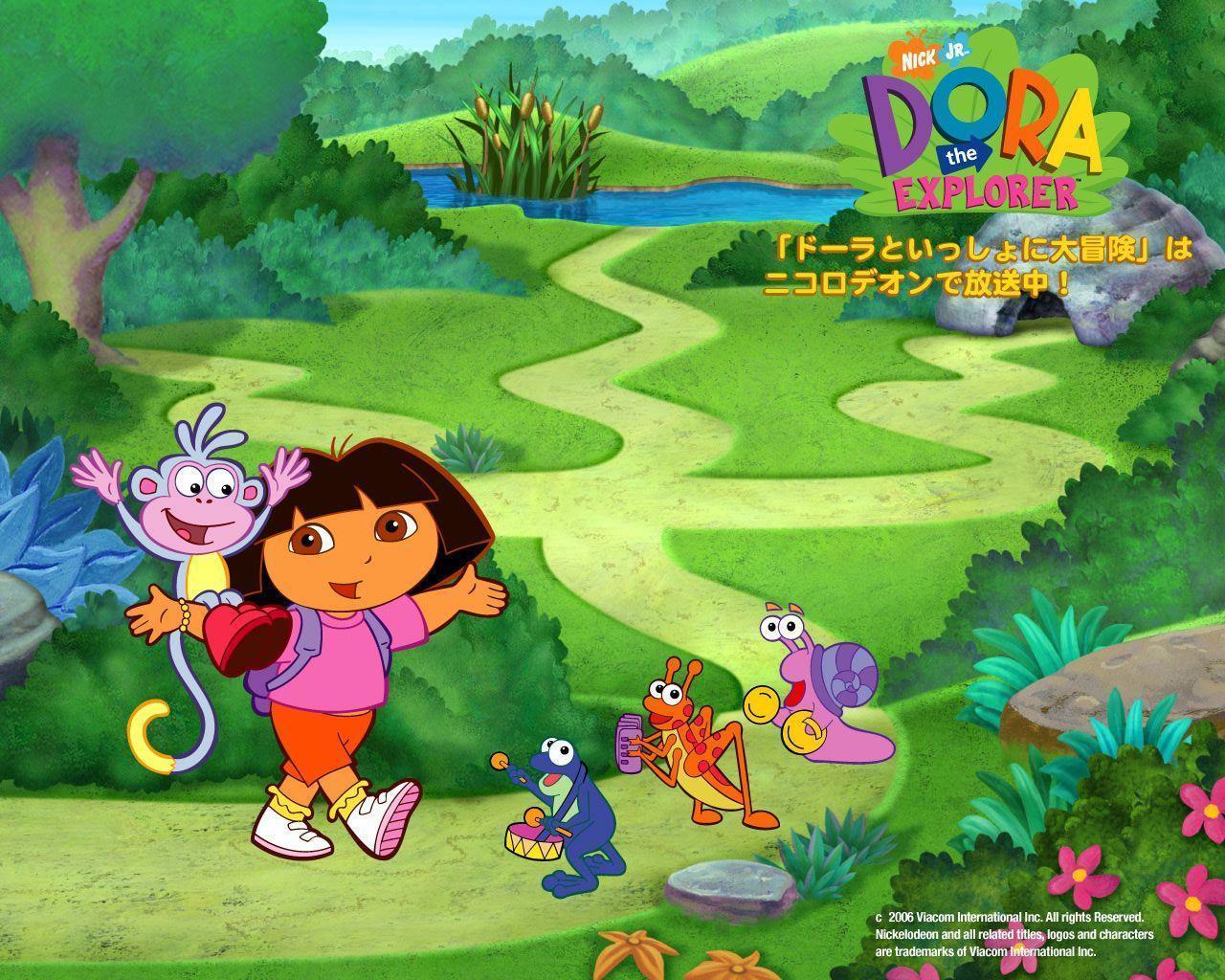 dora the explorer wallpapers wallpaper cave on dora the explorer wallpapers