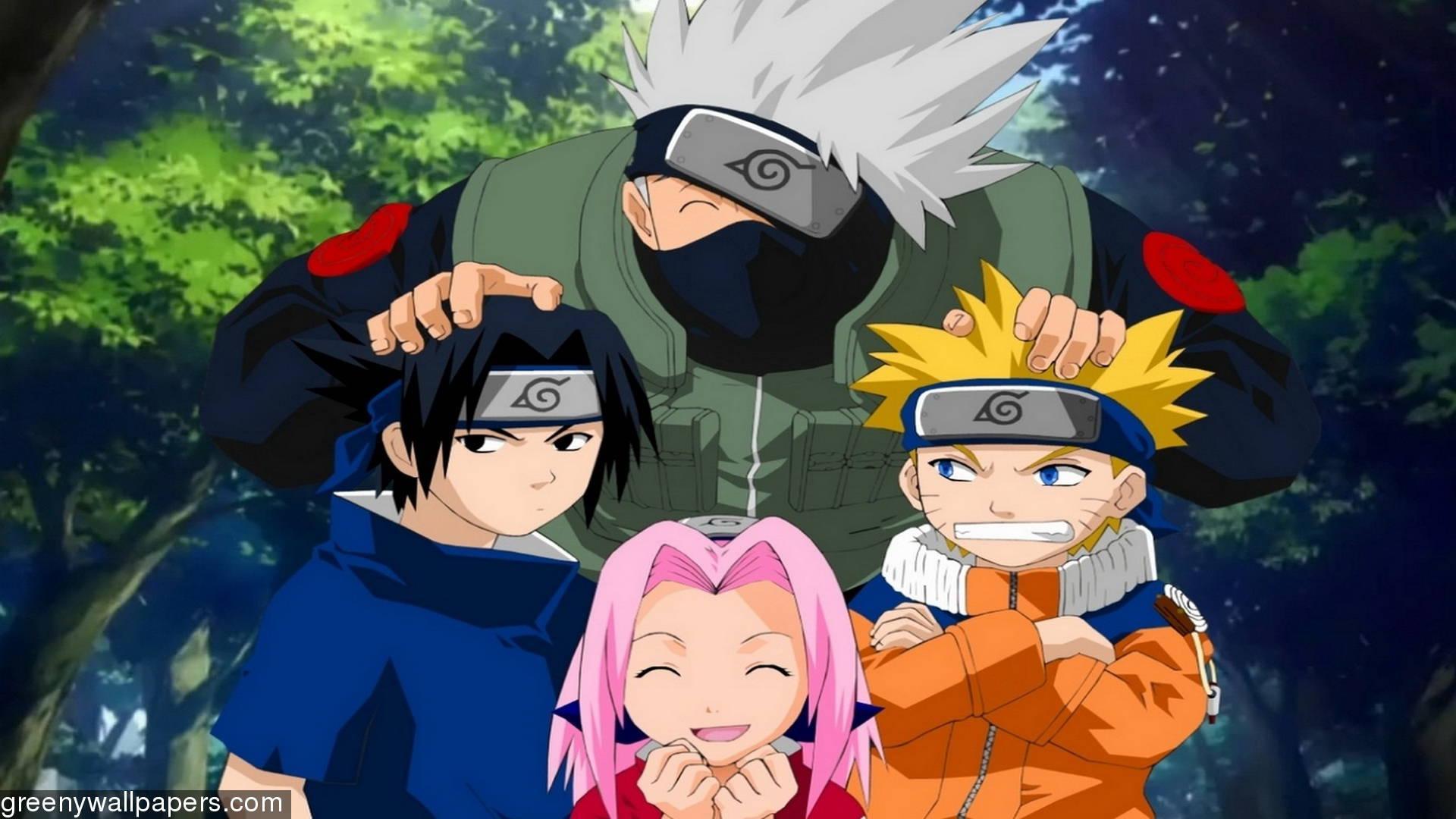 naruto team 7 wallpapers wallpaper cave on naruto team 7 wallpapers