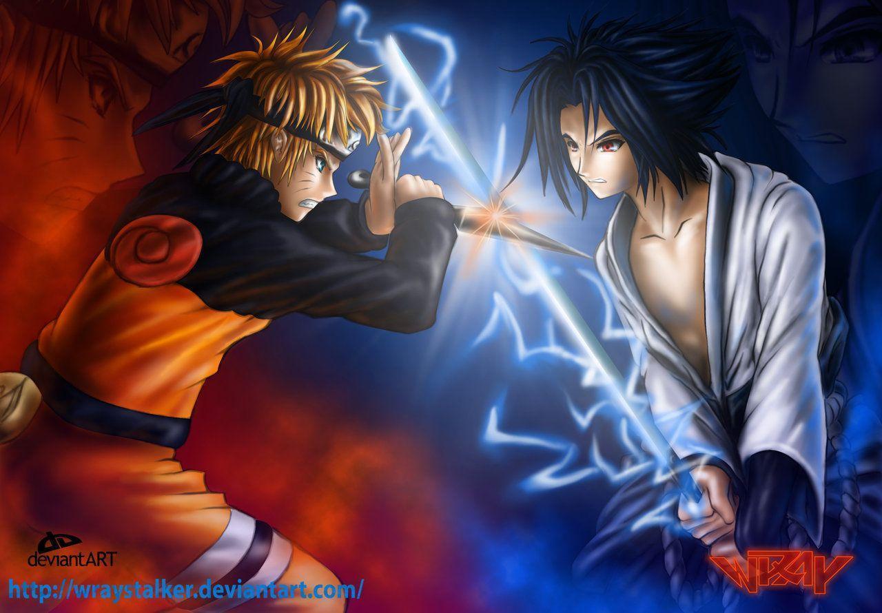 Sasuke Vs Naruto Wallpapers Wallpaper Cave