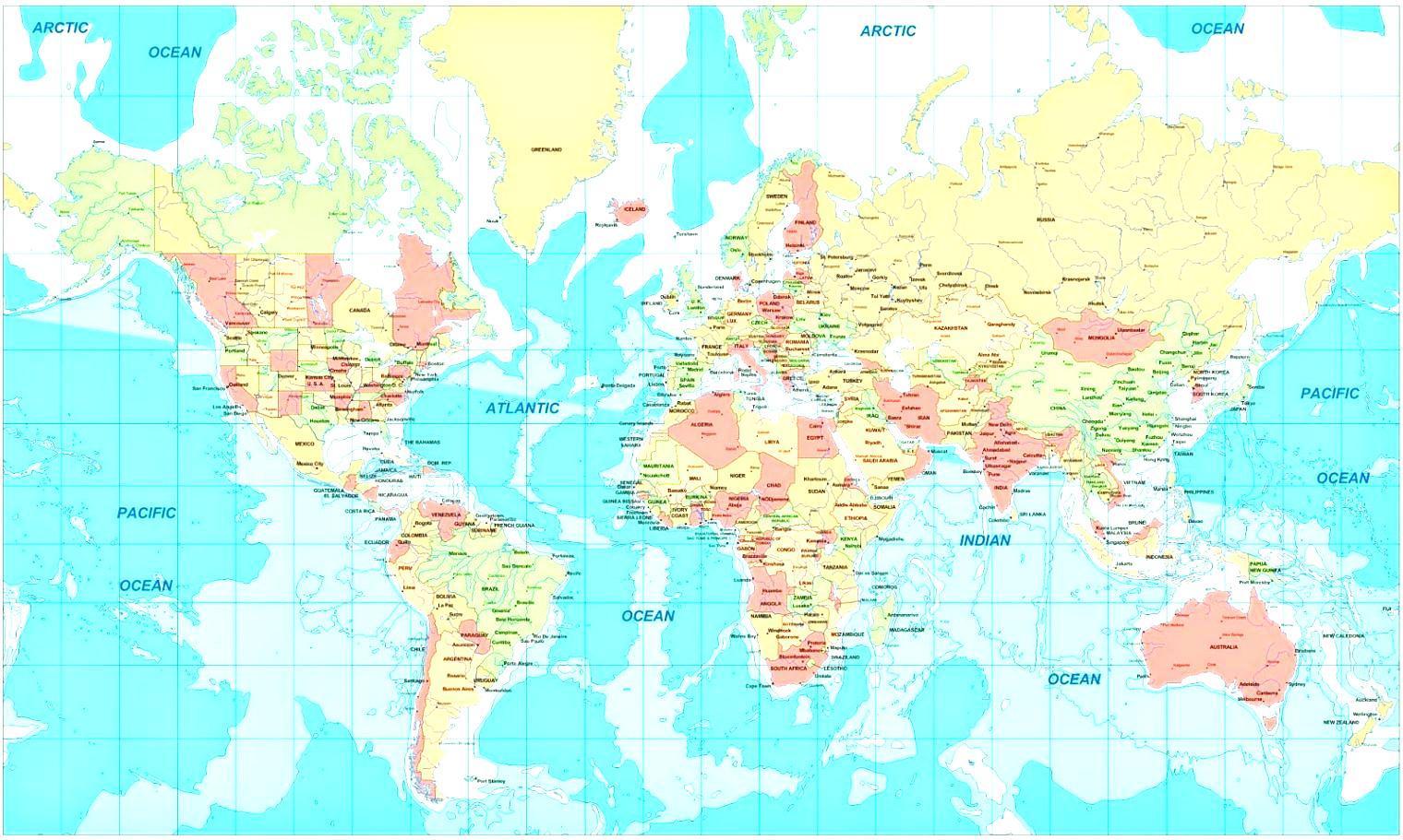 World Map HD Wallpapers Wallpaper Cave Wp2115741 