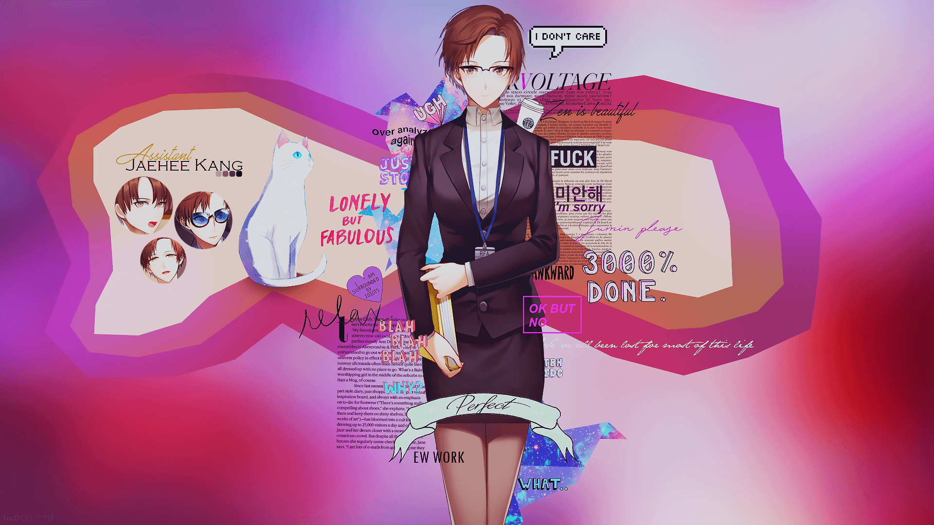 Mystic Messenger Wallpapers Wallpaper Cave