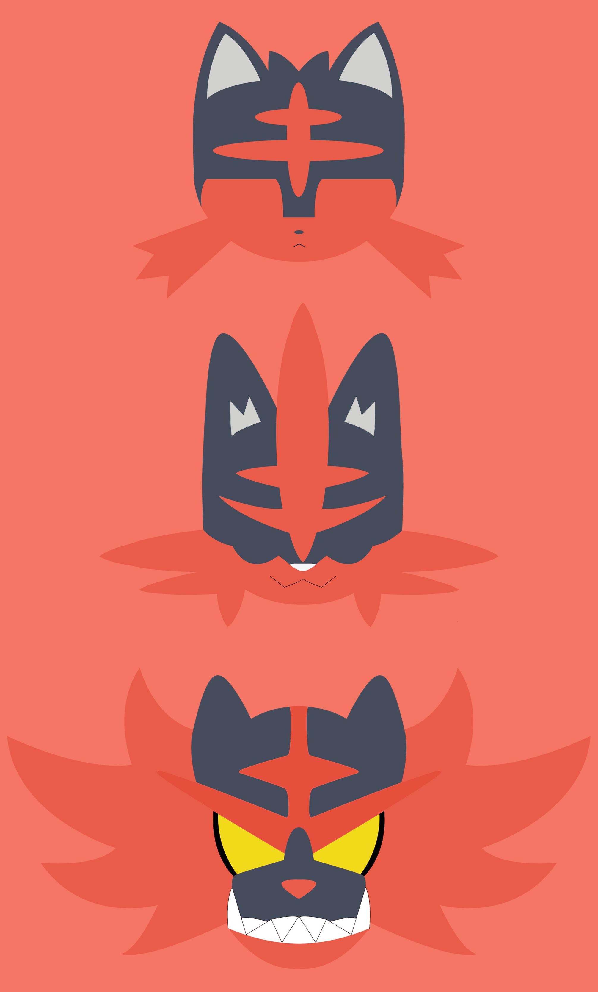 It is one of the three starter pokémon that can be chosen in the kanto region. Litten HD Wallpapers - Wallpaper Cave