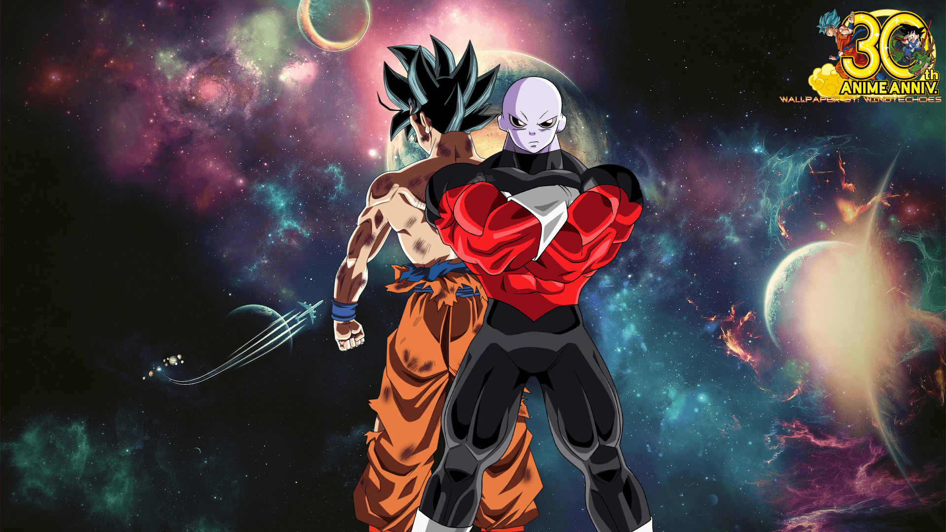 Goku vs jiren wallpapers