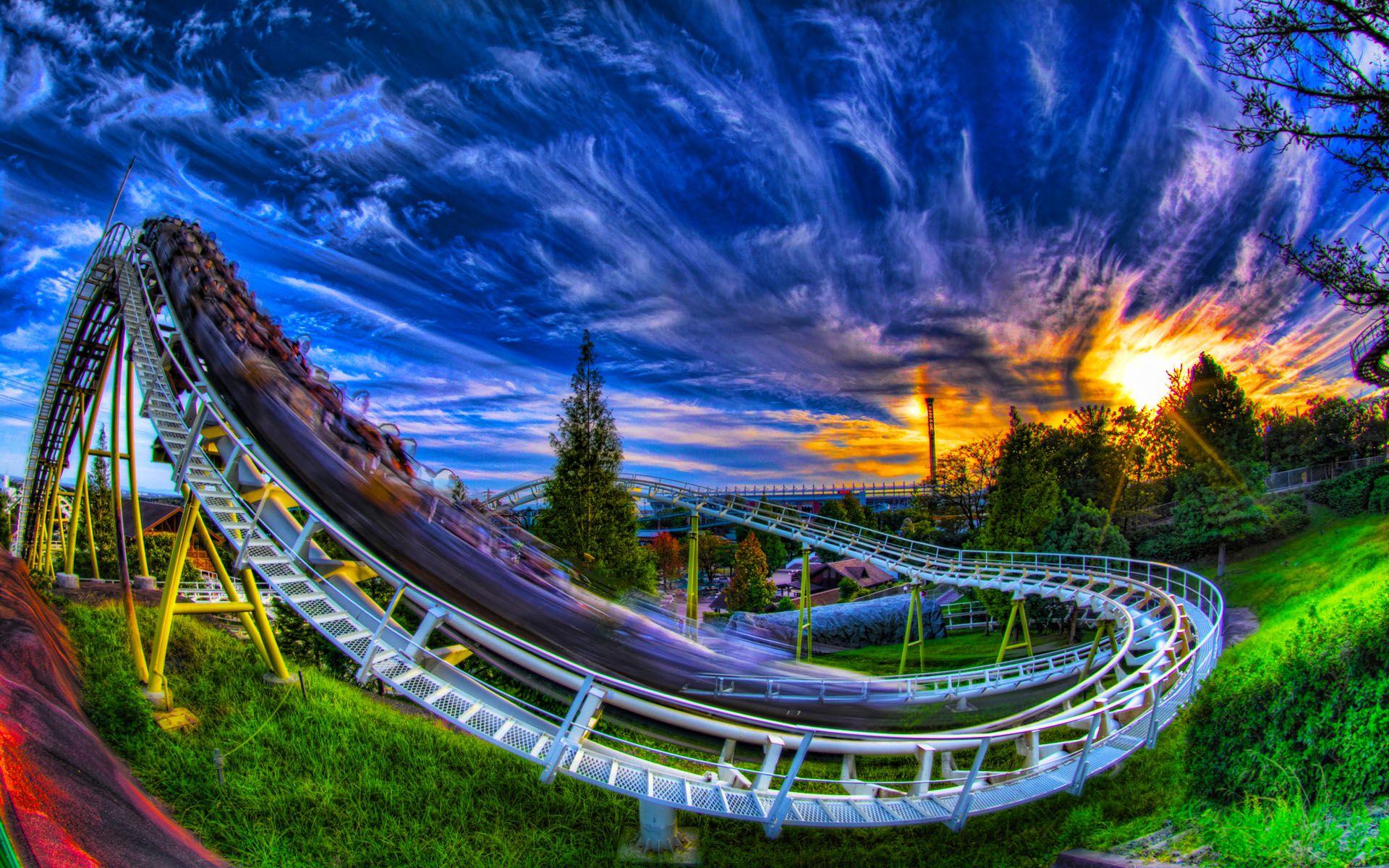 Download Gratuito immagini Amusement Park Wallpapers Wallpaper Cave il piu cool da parte di