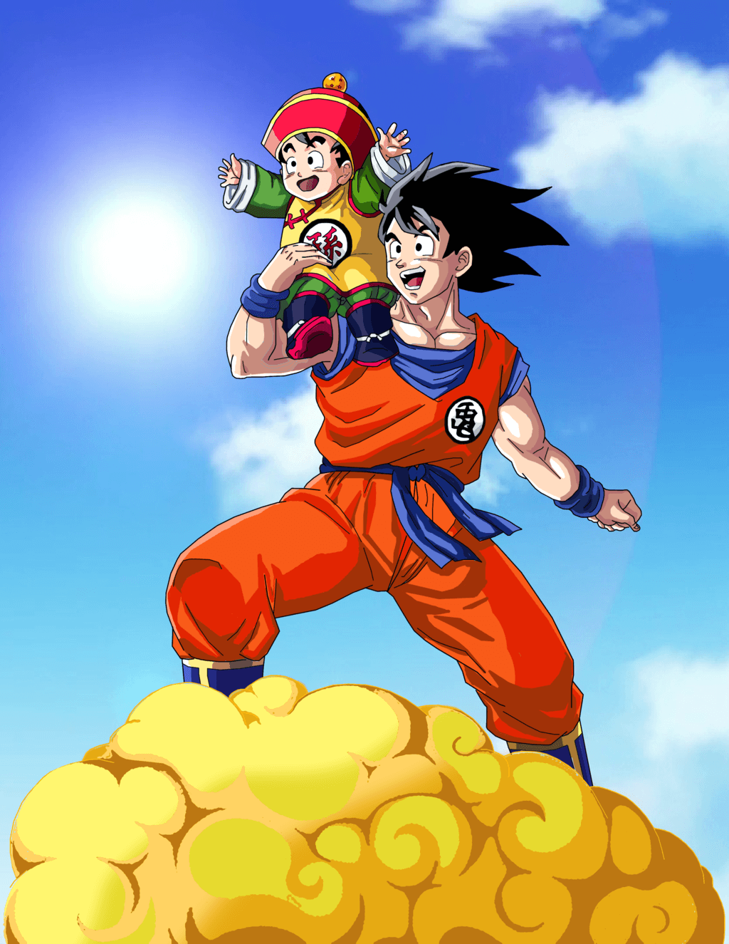 kid gohan wallpapers wallpaper cave on goku gohan goten desktop wallpapers
