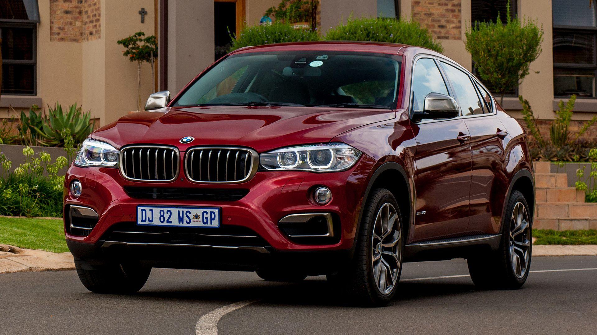 Bmw x6 red wallpapers