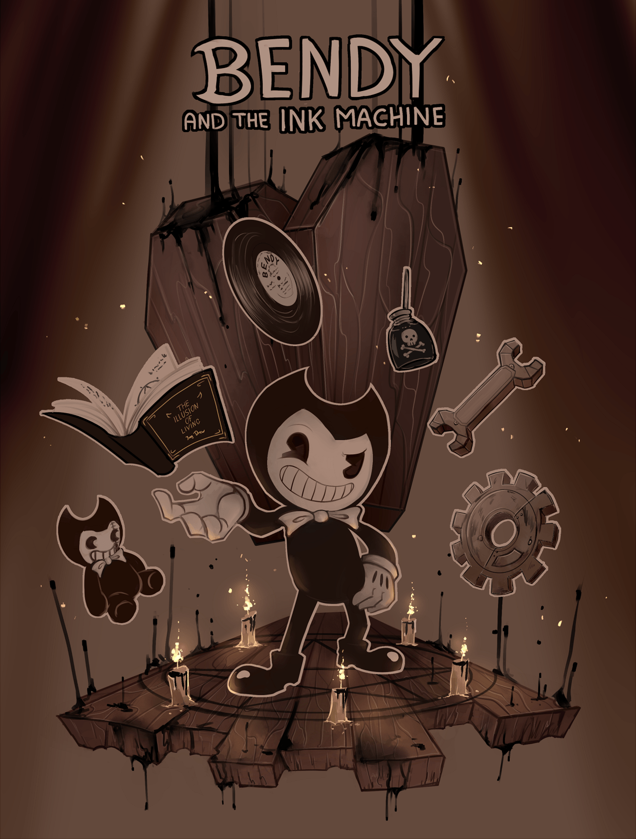 Beast Bendy Wallpapers - Wallpaper Cave