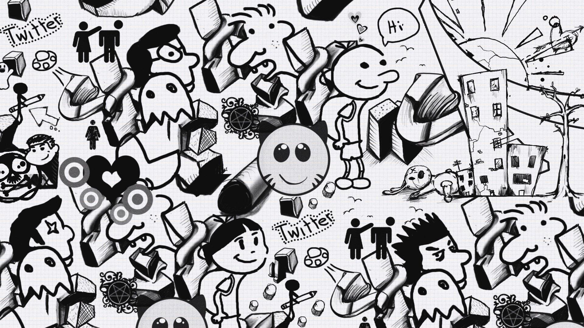 Wallpapers Doodle Art Wallpaper Cave