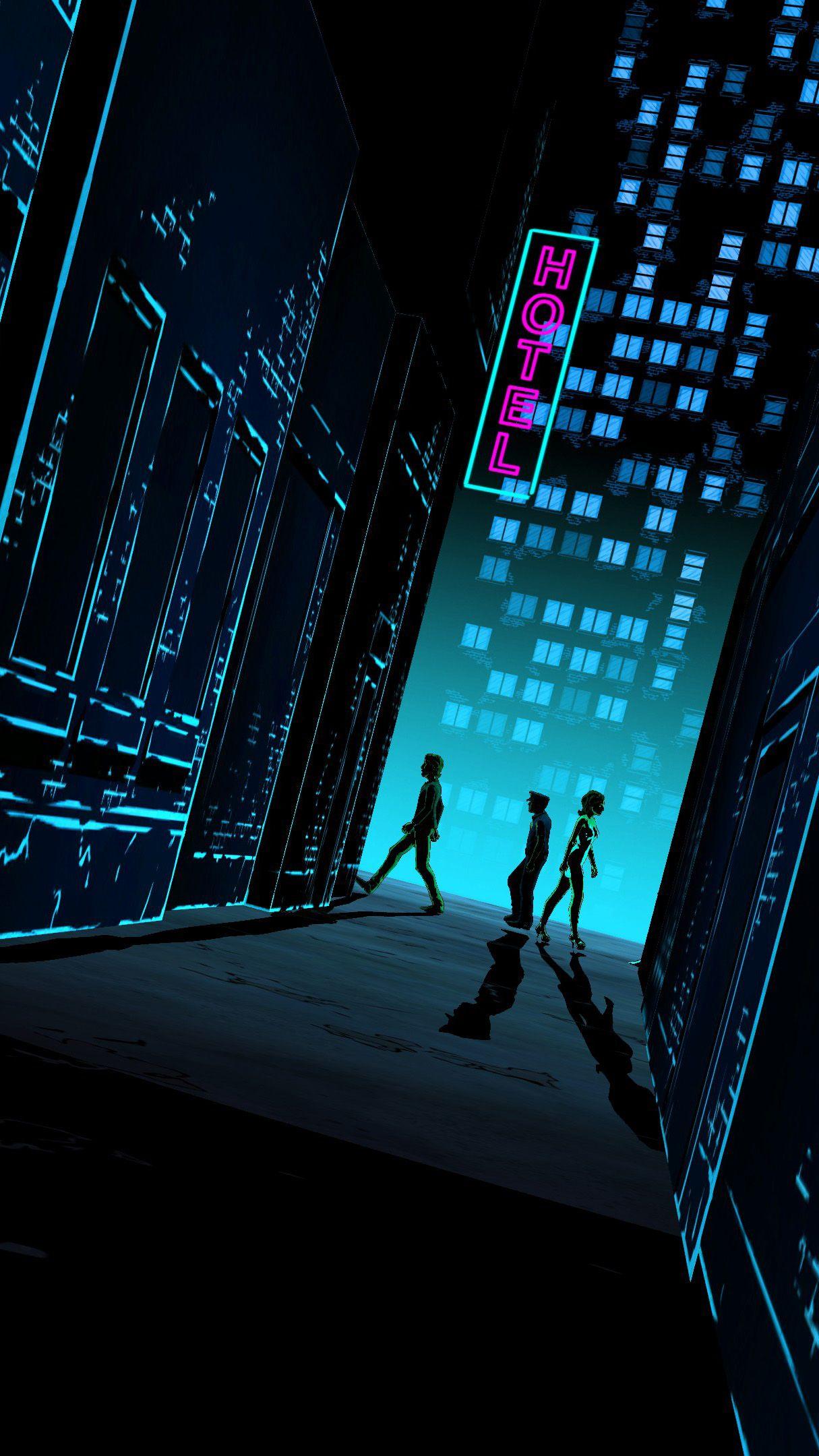 Neon Among Us wallpaper 3840 x 2160 : AmongUs