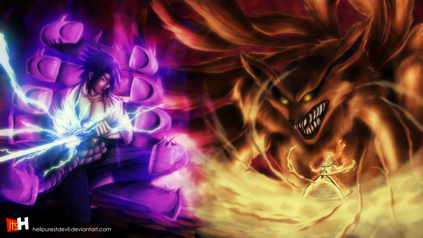 Wallpapers Naruto Dan Sasuke Wallpaper Cave