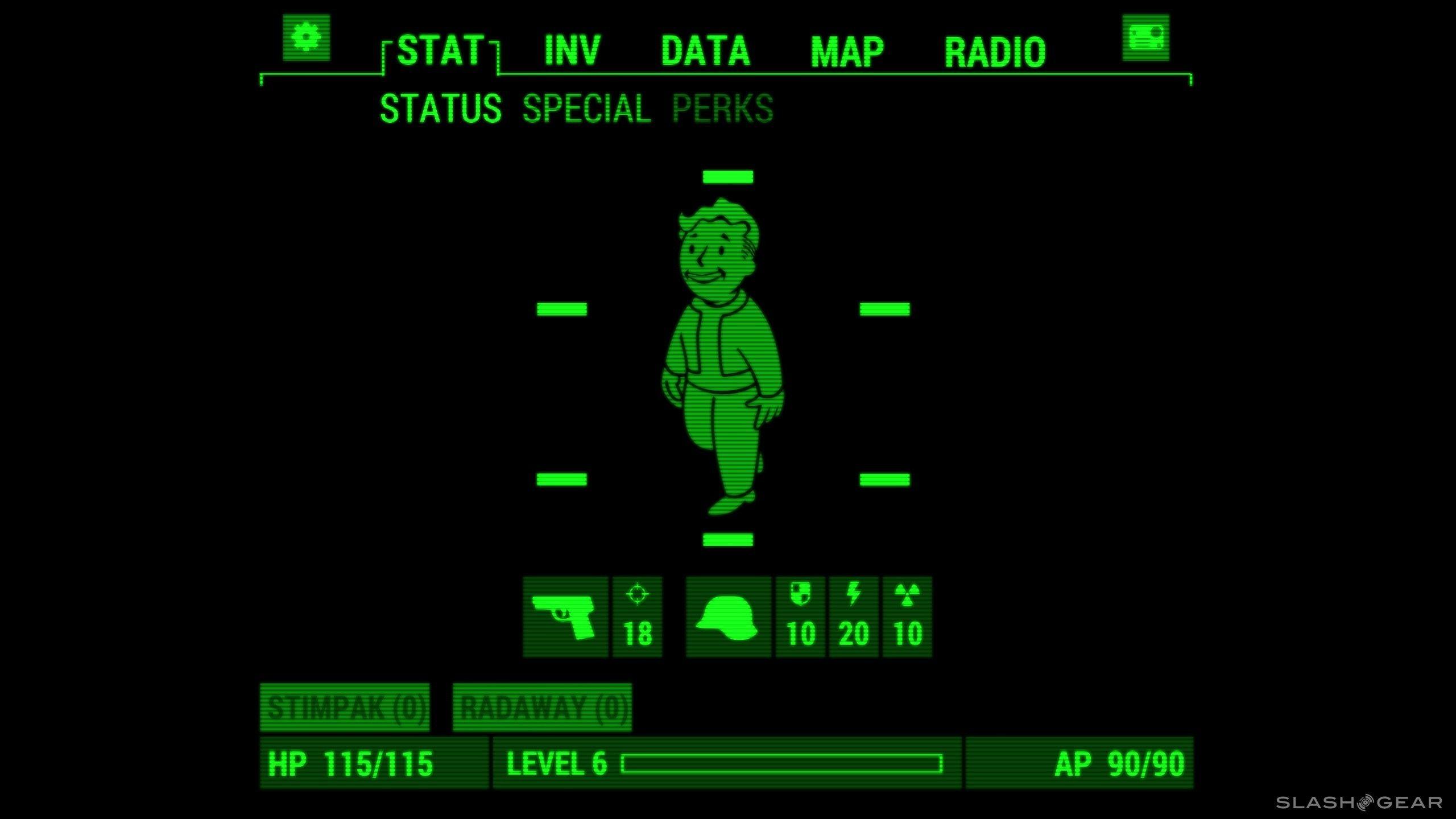 Desktop Pip Boy Wallpaper Novocom Top