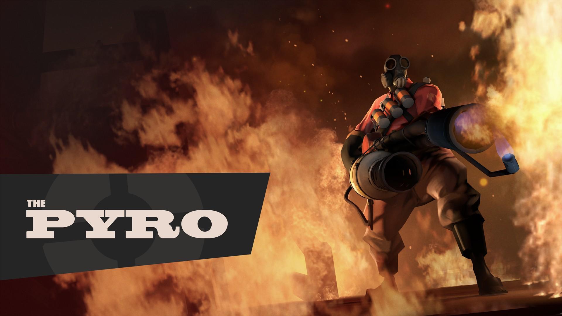 Team fortress 2 pyro wallpapers