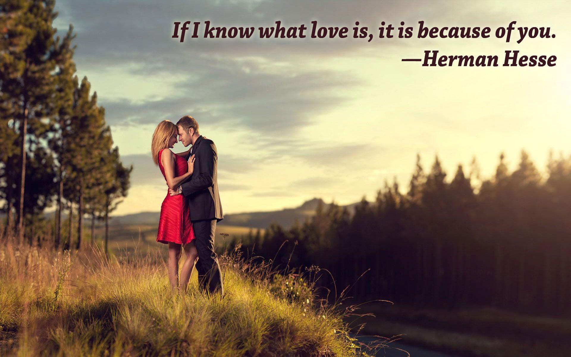 Here are 10 unconditional love quotes that will clear your doubts. Romantic Couple Wallpapers With Love Quotes