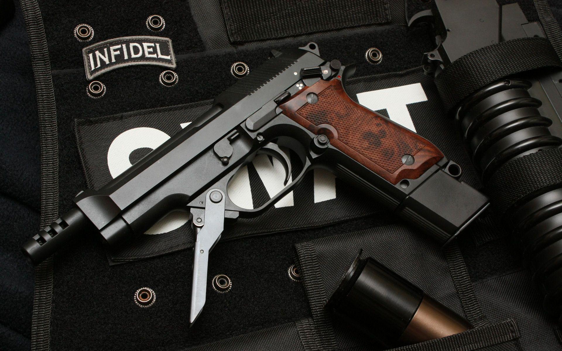 Now comes the 3d images for the new year. Hd Pistol Wallpapers Wallpaper Cave