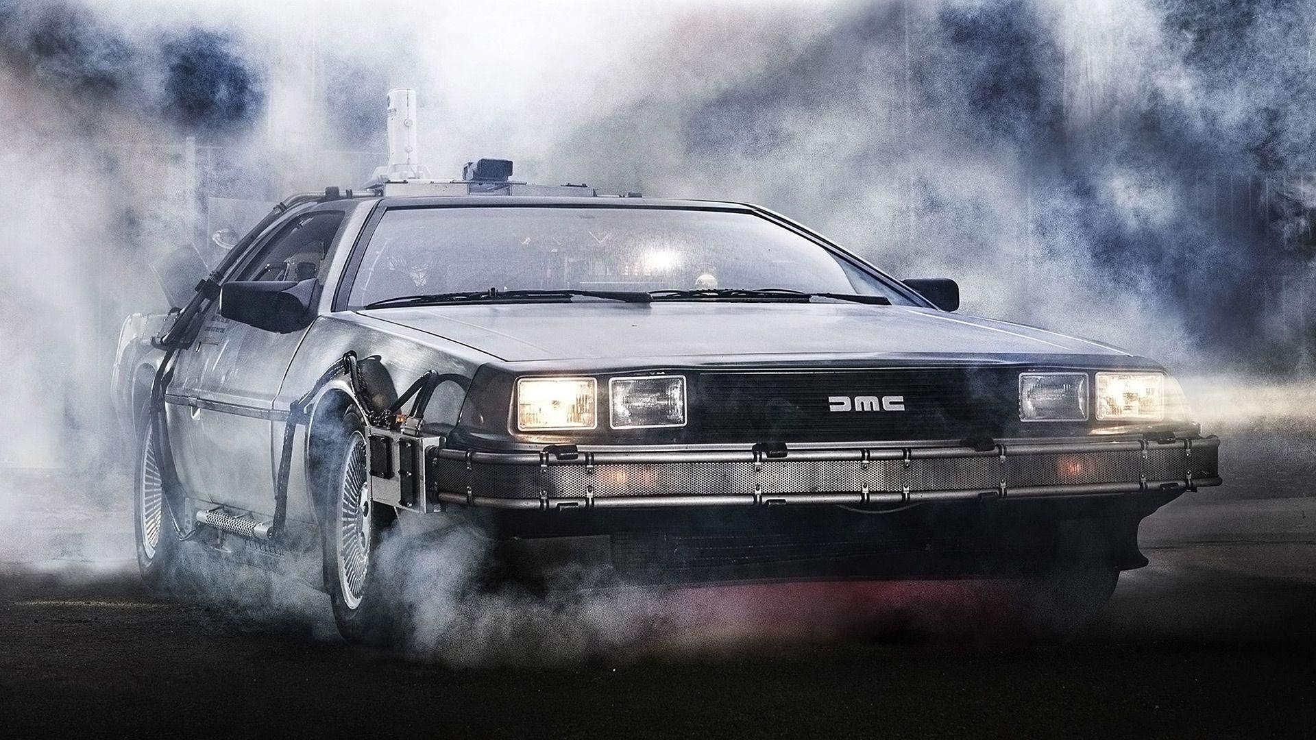 Delorean back to the future wallpapers