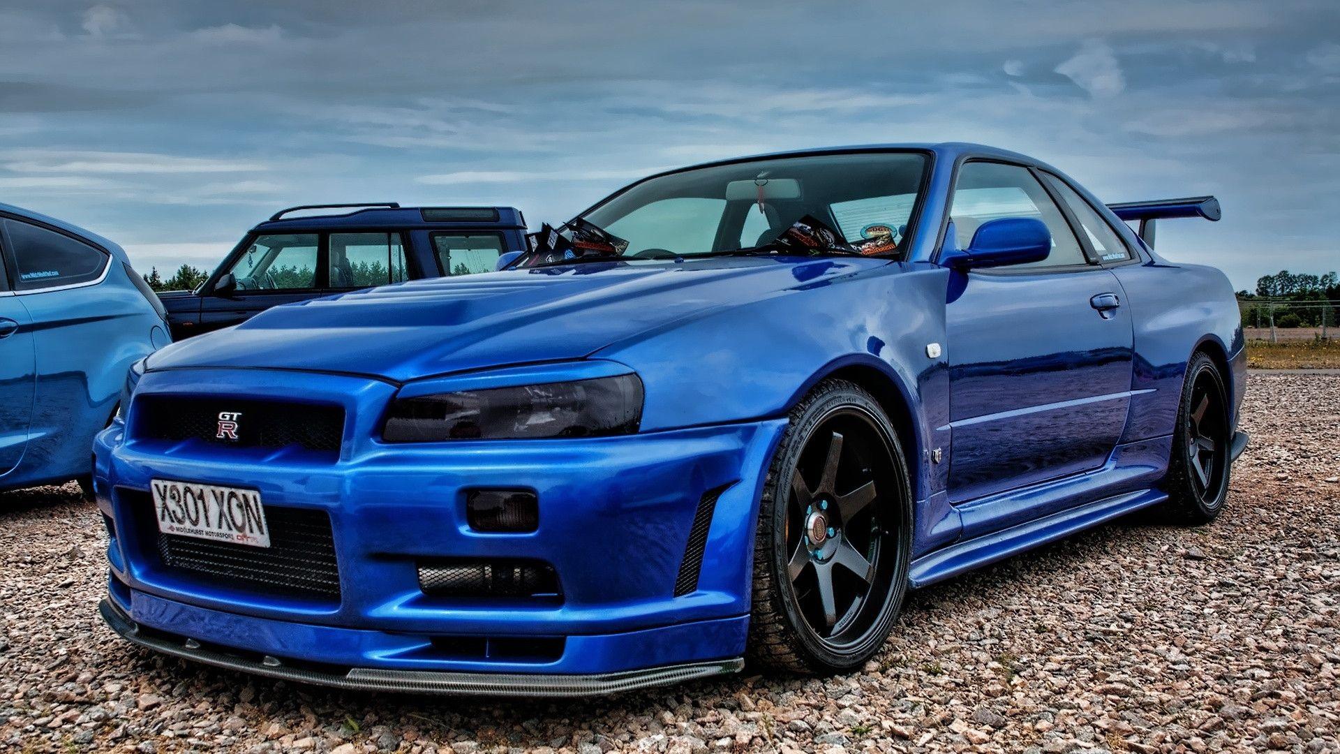 Nissan skyline gtr r34 wallpapers hd