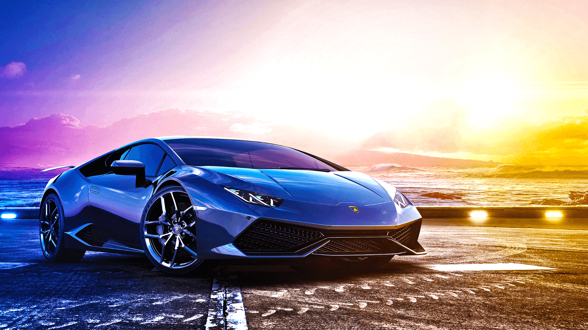 rainbow lamborghini wallpapers wallpaper cave