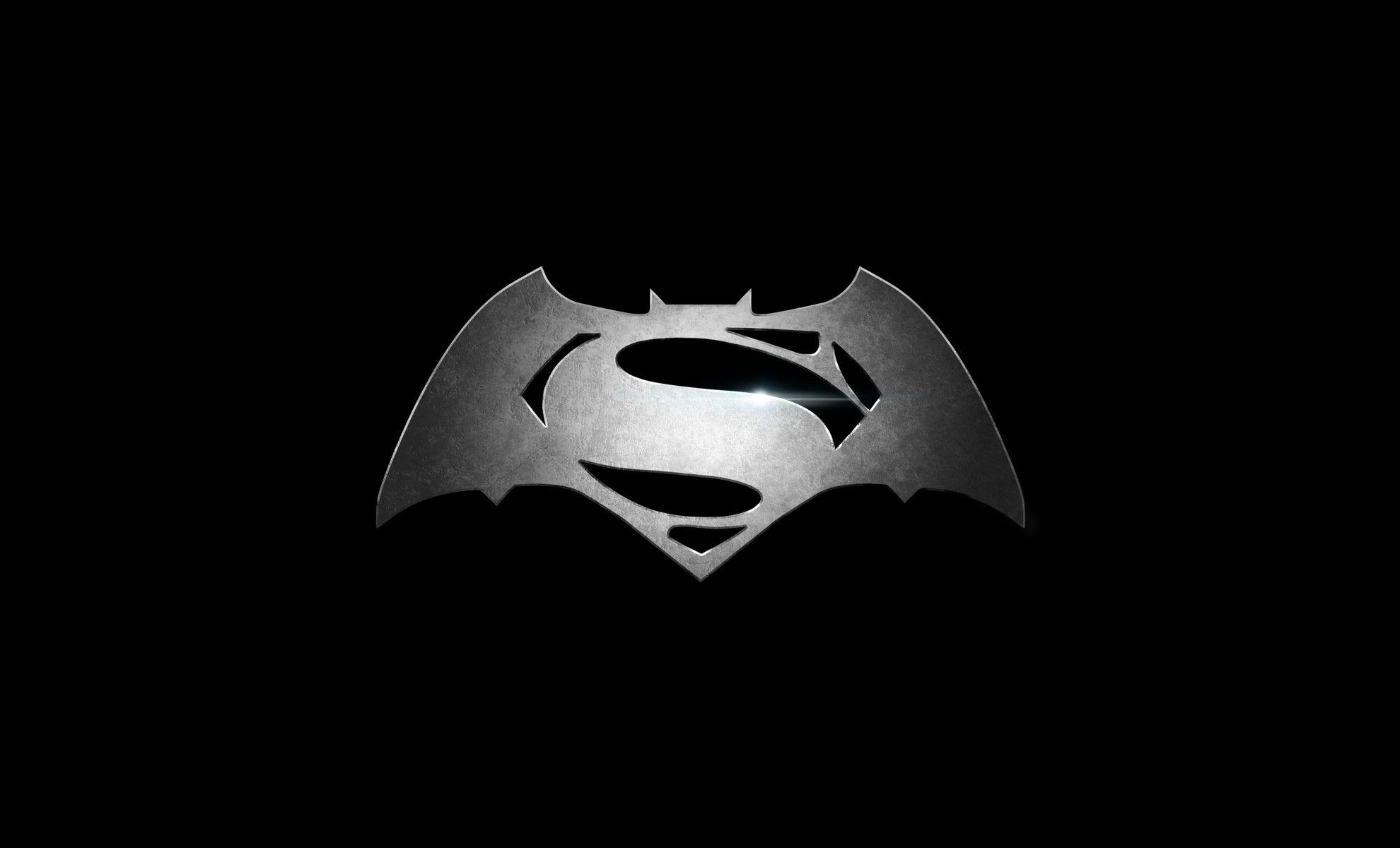 Superman Vs Batman Logo Wallpapers Wallpaper Cave