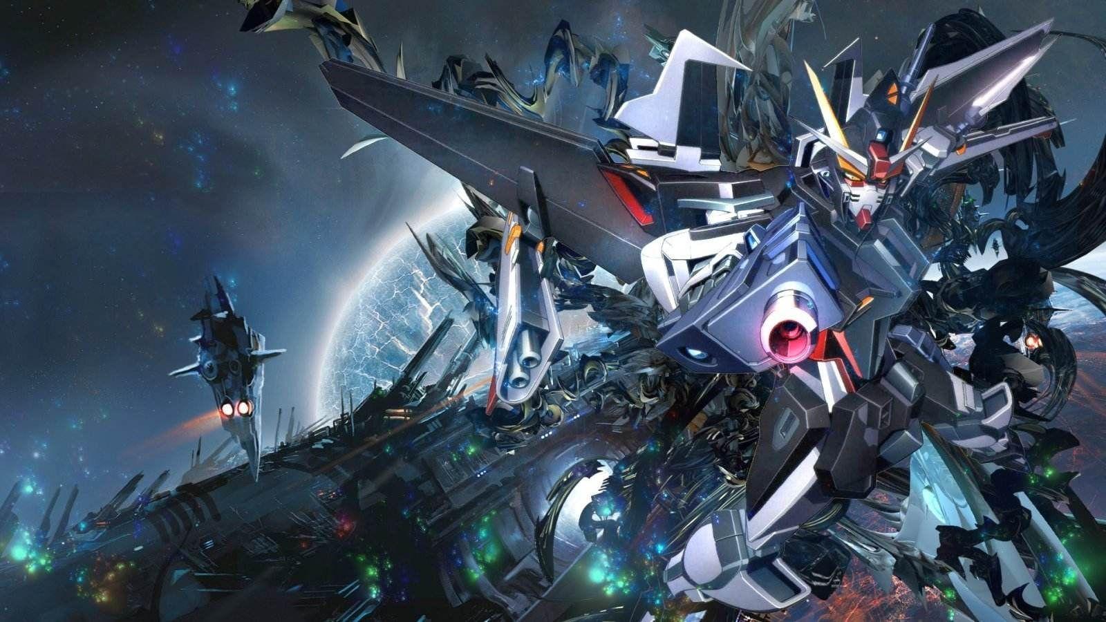 :d of my new gundam obsession. Gundam Wing Zero Wallpapers Hd Wallpaper Cave