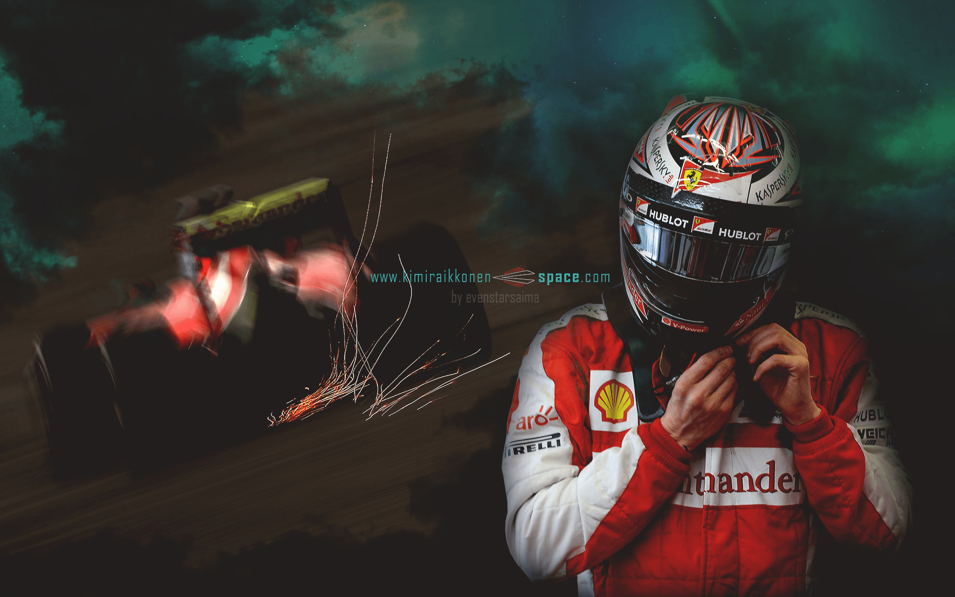 Kimi Raikkonen Space Wallpapers Wallpaper Cave