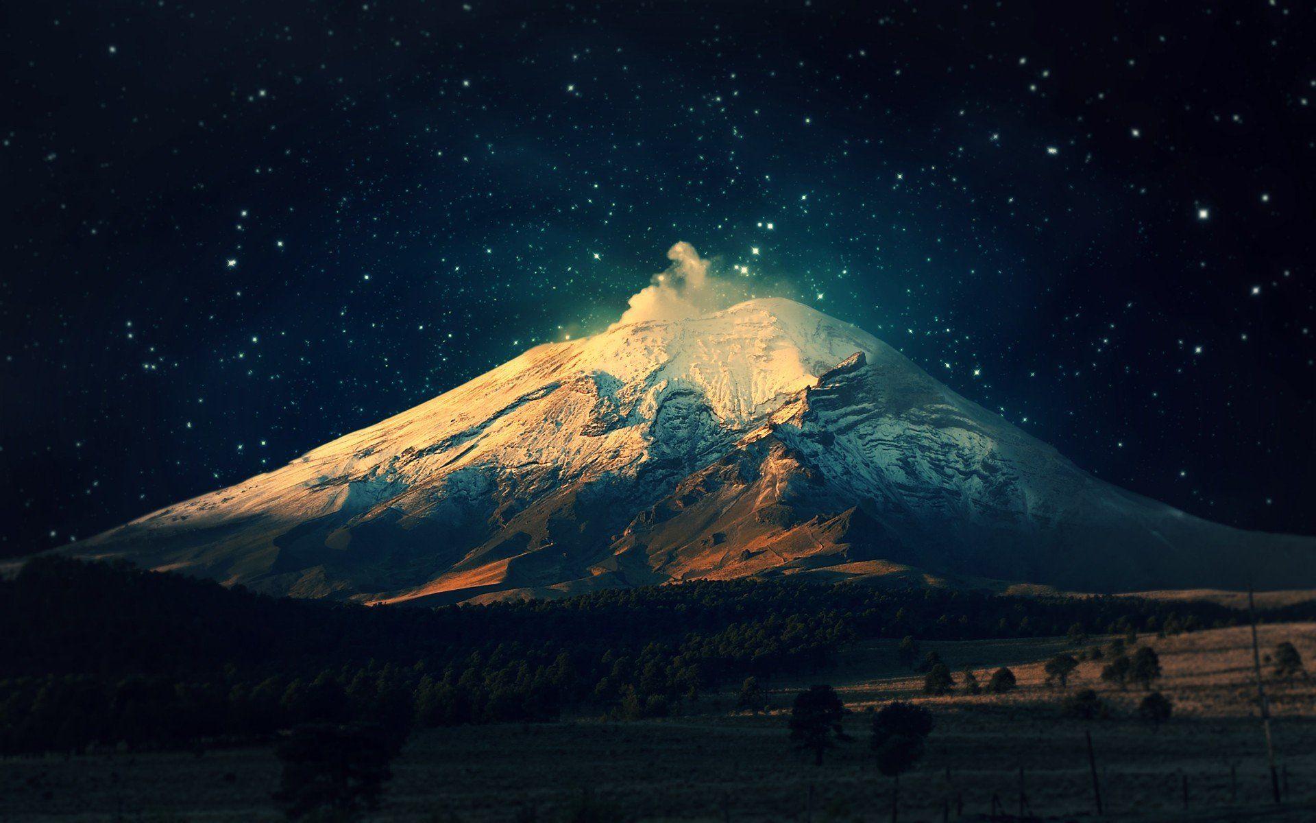 4k, 3840x2160, 8k, 7680x4320, 1920x1080. Starry Mountain Wallpapers Wallpaper Cave