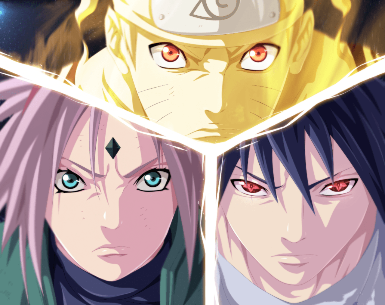 Naruto Sasuke Sakura Shippuden Wallpapers Wallpaper Cave