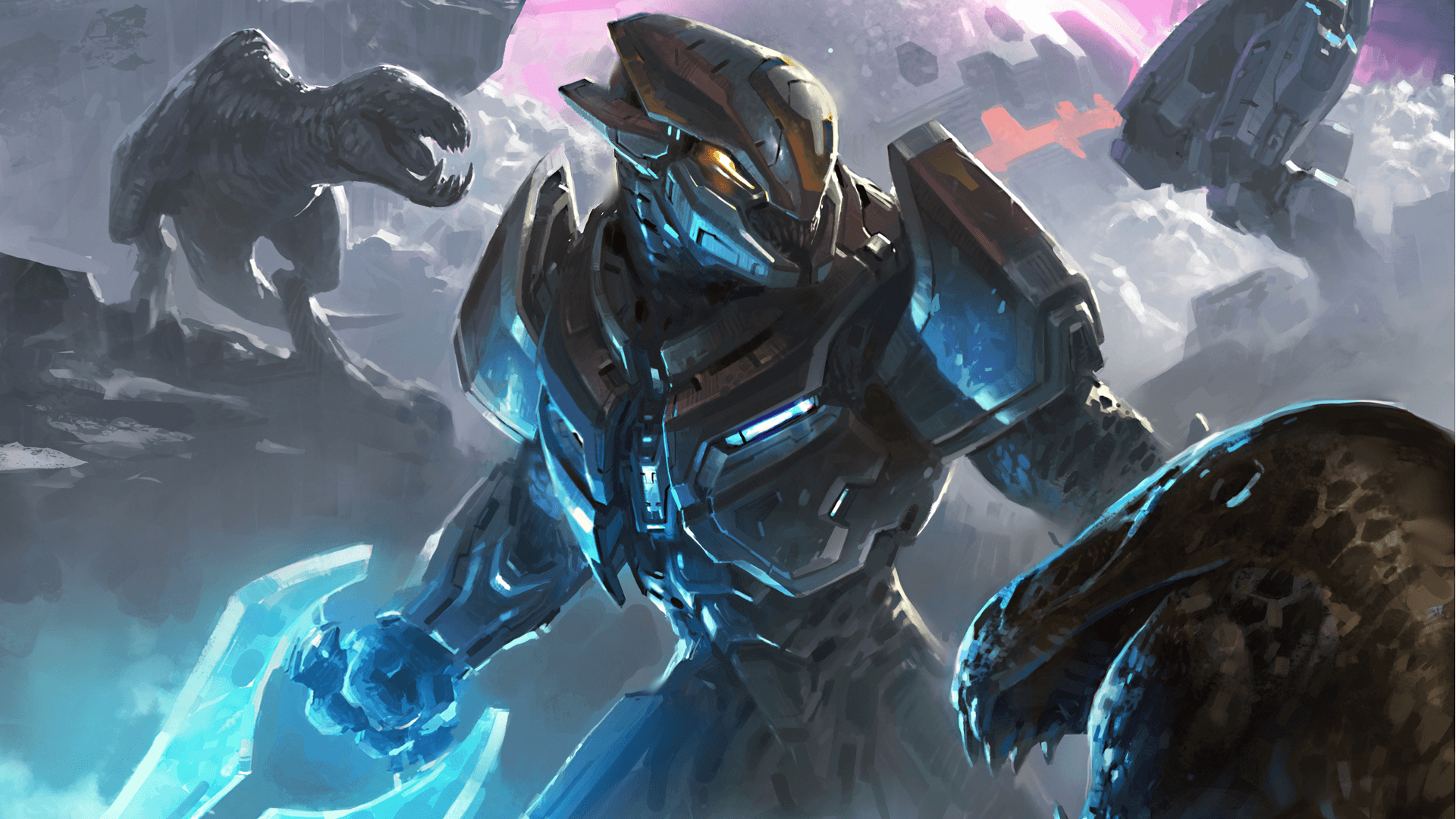 To support the high game quality and massive game content, dragon raja is a relatively large file. Halo Elites Wallpapers - Wallpaper Cave