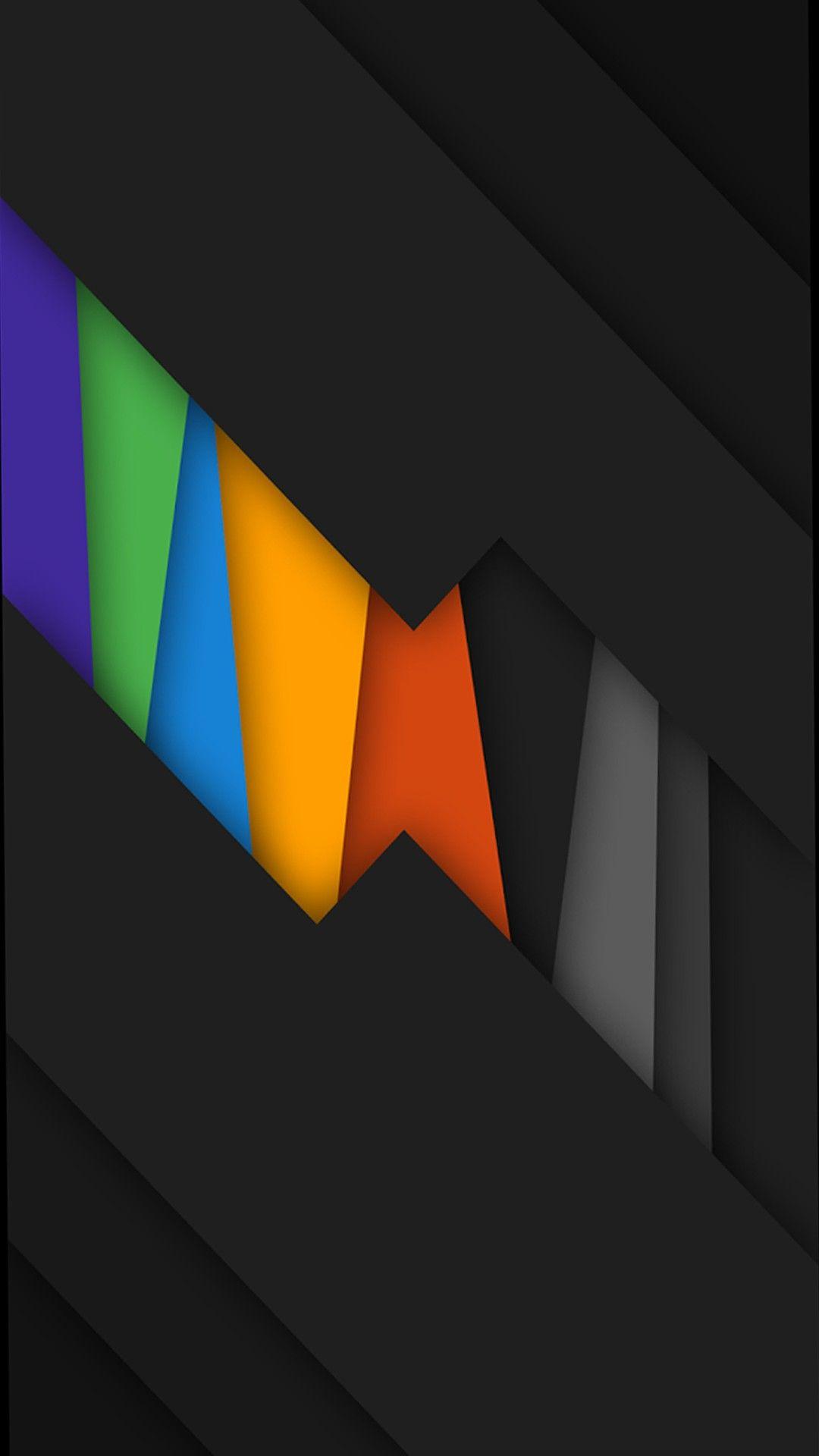 Black rainbow wallpapers