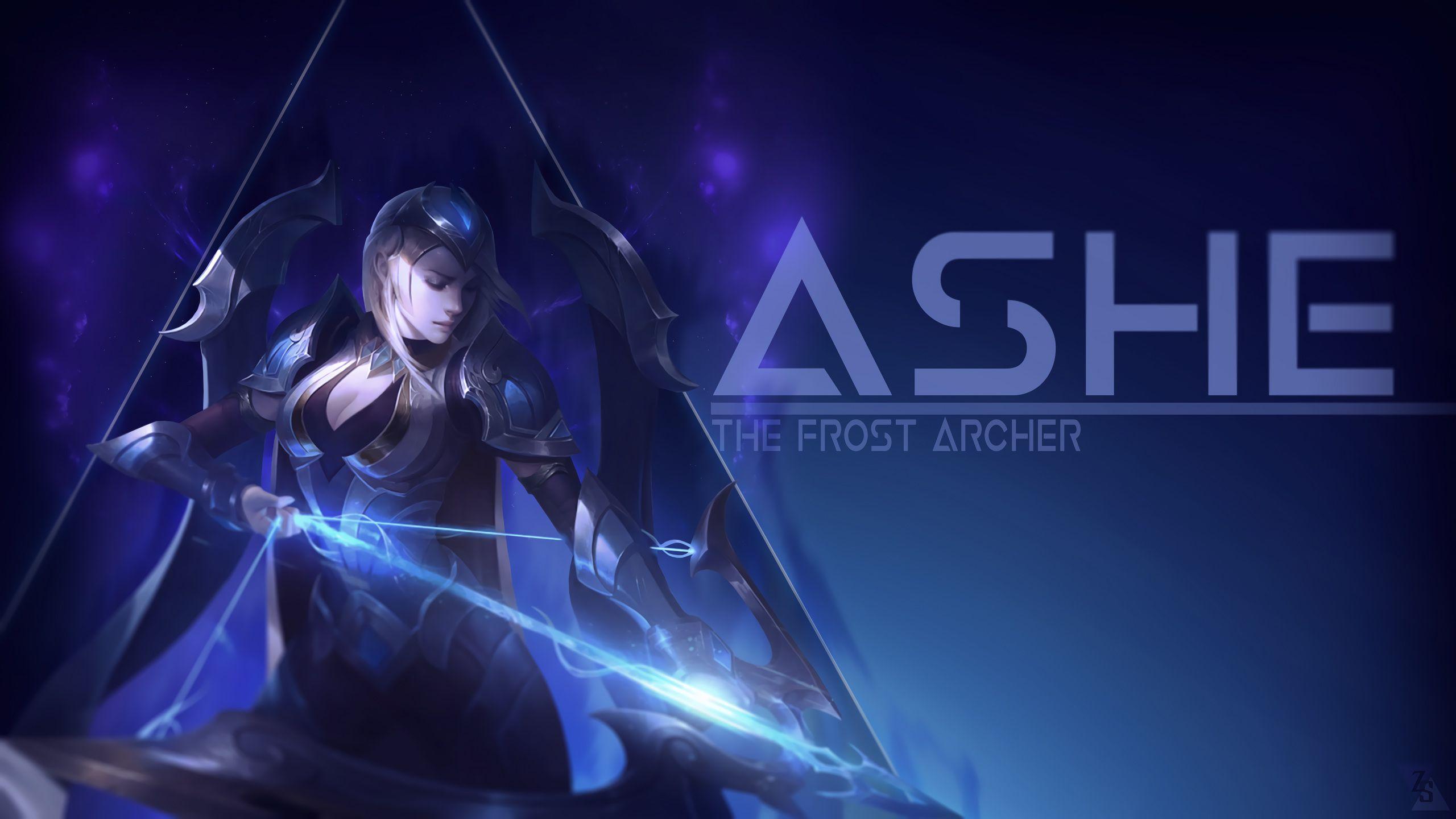 She comes with three face . Lol Wallpapers Ashe Wallpaper Cave