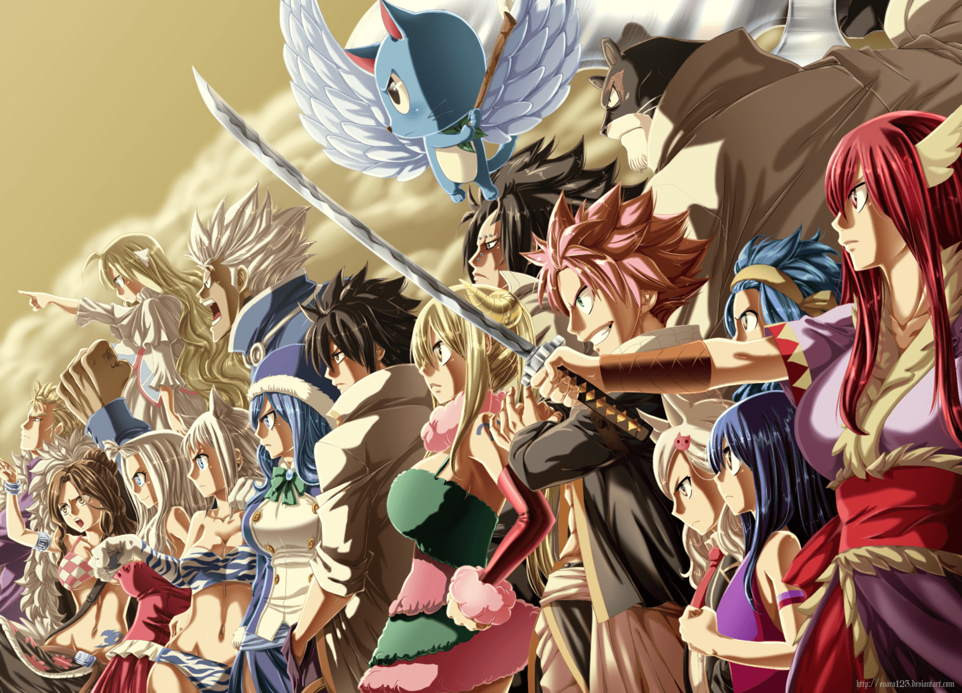 Anime chibi fairy tail wallpaper