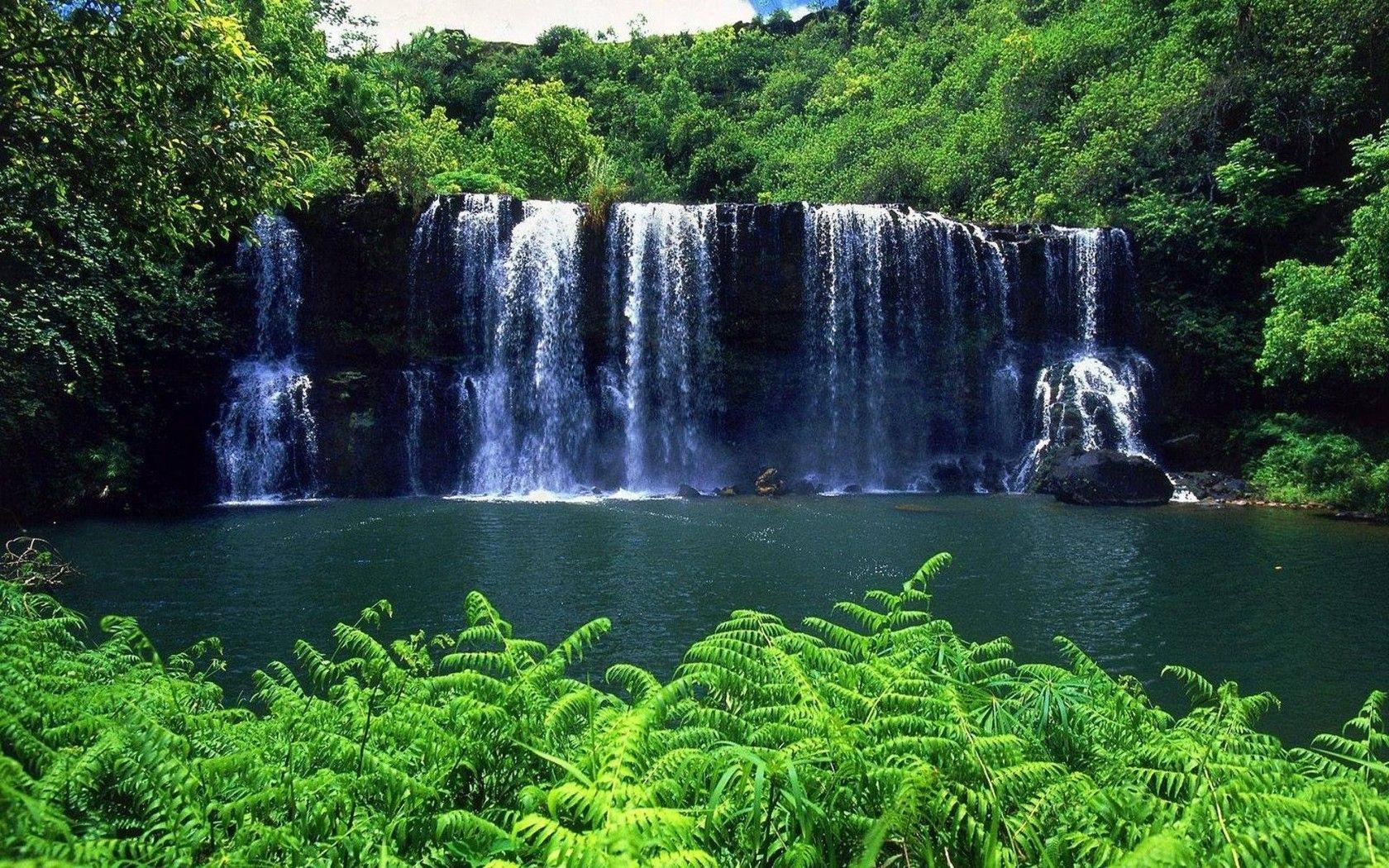 tropical waterfall wallpapers wallpaper cave on tropical waterfall wallpapers