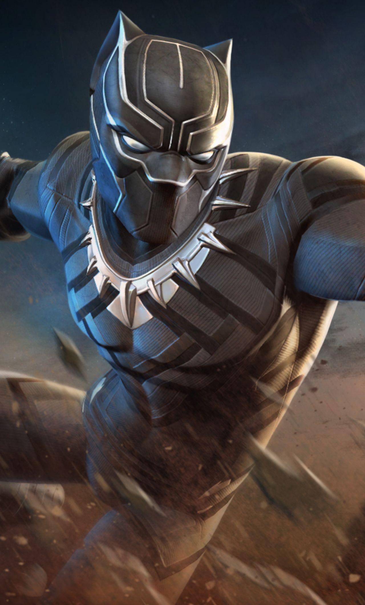 Black Panther Marvel Mobile Wallpapers Wallpaper Cave